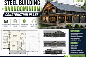 design florida steel building and barndominium house plans