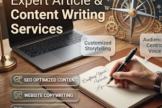write unique article or blog content