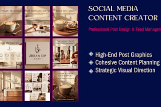design premium content and cohesive social media grids