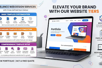 website for your business with a form