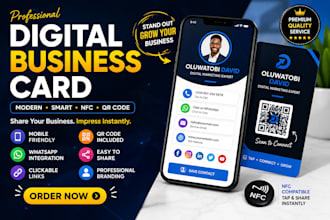 digital business card digital business card digital business card