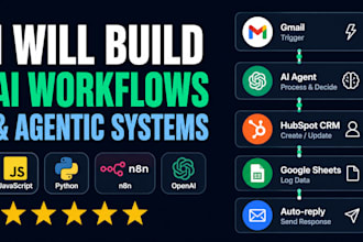 build custom n8n ai automation workflows and agentic ai systems