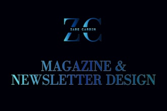 write and design your newsletter or digital magazine