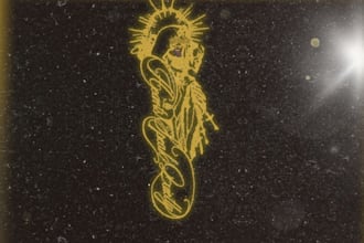 design a unique album cover or poster for your music