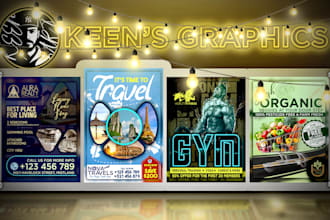 design premium business flyer