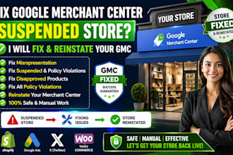 google merchant center misrepresentation merchant center suspension issues
