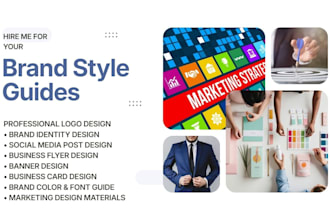 create professional business branding design for your brand identity