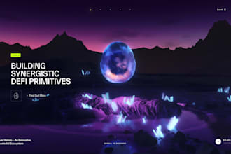 build an interactive 3d animated website with webgl gsap and scroll effects