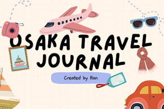 create a personalized osaka travel itinerary from a local perspective