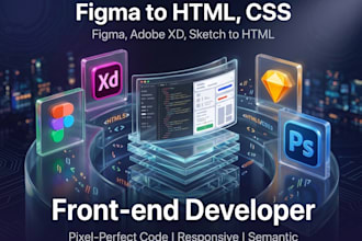 convert figma to HTML and tailwind CSS pixel perfect