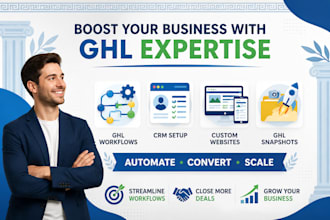gohighlevel landing page ghl automation website ai funnel a2p 10dlc workflow VA