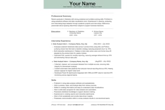 write a data science resume and linkedin profile
