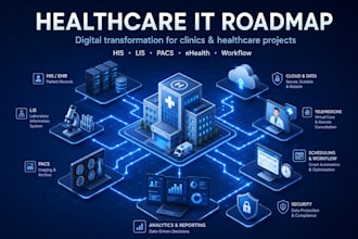 create a healthcare IT and digital transformation roadmap