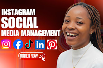 monthly instagram social media management for beauty wellness fashion brands