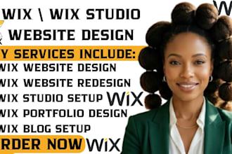 design wix website redesign wix website wix studio wix portfolio wix blog design