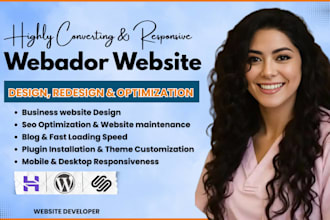 design or redesign webador website hostinger website webador ecommerce store