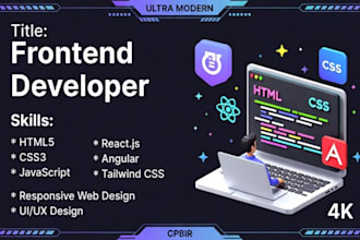 build responsive react ecommerce frontend website