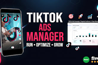run a tiktok ads campaign, tiktok advertising as your tiktok ads manager