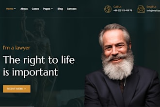 design personal injury attorney website for lead generation