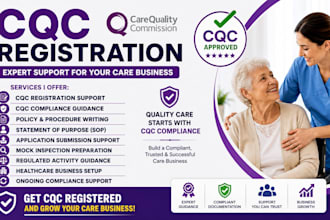 provide cqc consultant services for care agency compliance