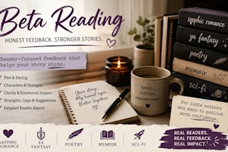 evaluate manuscript give honest actionable story feedback developmental editing