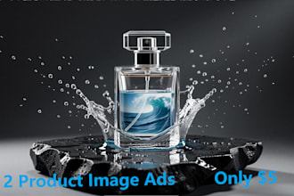 design 2 product ads for your online store