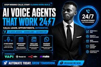 setup ai calling agent retell and vapi ai voice agent n8n voice agent elevenlabs