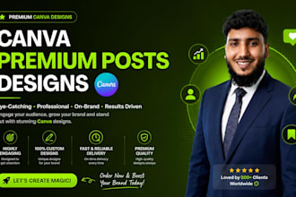 design modern instagram carousel posts in canva