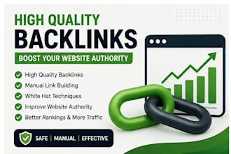 build high quality backlinks for website SEO