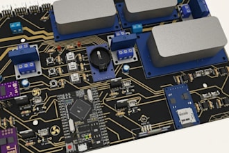 design pcb schematics, custom pcb layouts, optimize and deliver gerber files