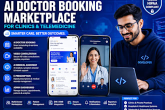 do healthcare doctor marketplace telemedicine appointment booking telehealth app