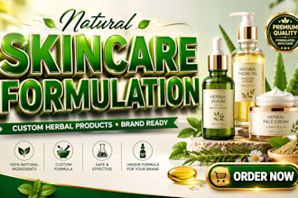 be your organic cosmetic formulation chemist for natural skincare