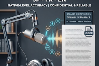 transcribe japanese, french or english audio with native accuracy