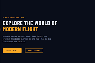 create a front end website of your design