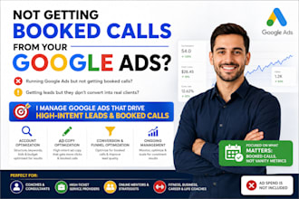 manage and optimize google ads for coaches to get consistent booked calls