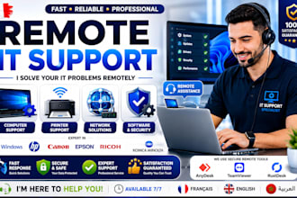 provide professional remote IT support for windows pcs