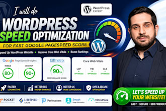 do wordpress speed optimization for fast google pagespeed score