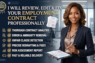 draft and review independent contractor agreement , shareholder contract