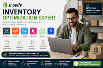 setup shopify inventory optimization sumtracker assisty prediko fabrikator gazeb