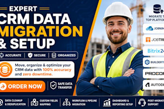 migrate data jobnimbus jobtread bitrix24 buildertrend procore autodesk data