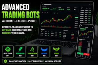 develop auto trade bot, robinhood bot, thinkorswim bot, webull bot, etoro bot