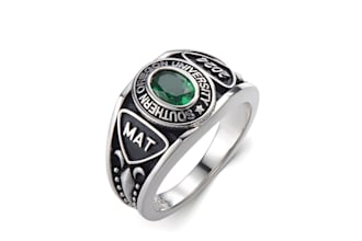 design custom class ring graduation ring cad jewelry cad for casting 3d printing