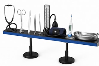 do medical device, 3d medical product prototype with 3d cad modeling, solidworks