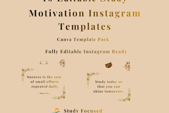 create editable canva instagram quote templates