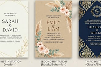 make your special days more aesthetic with inviting card designs