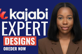 design your kajabi website online course sales funnel and landing page