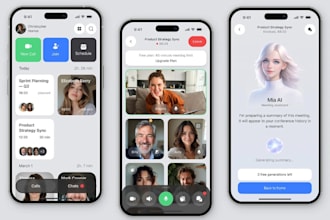 develop conference app, event booking app, livestreaming app, video streaming