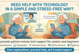 do patient remote tech support for anyone