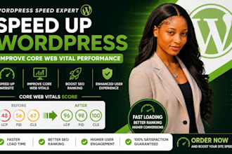 speed up wordpress website and improve core web vital performances