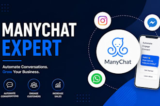create manychat uchat chatbot instagram facebook chatbot ai agent
